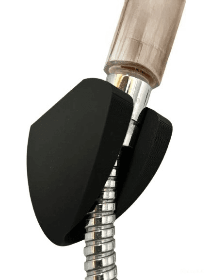 Plastic Shower Holder - Wall-Mounted Shower Head Bracket (Screws Not Included)