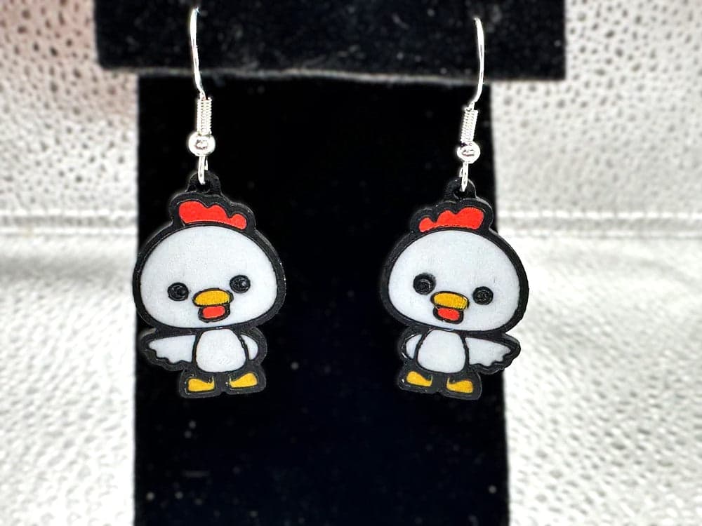 Cute White Chick Earrings for Easter – Adorable Festive Jewelry for Easter