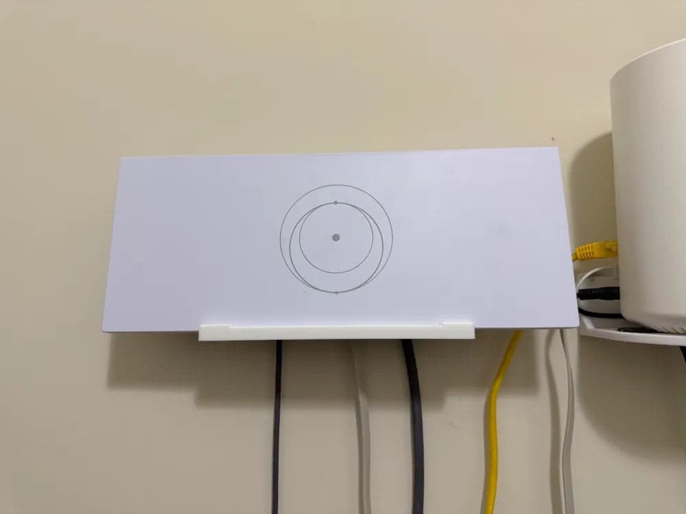 Starlink Router Gen 3 Wall Bracket – Dual Holder for Router & Power Supply