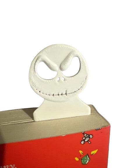 Jack Skellington Bookmark - Spooky Halloween Bookmark for Book Lovers