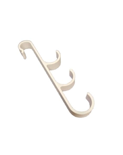 Triple Towel Hook for Bathroom Radiator – Space-Saving Design for Drying