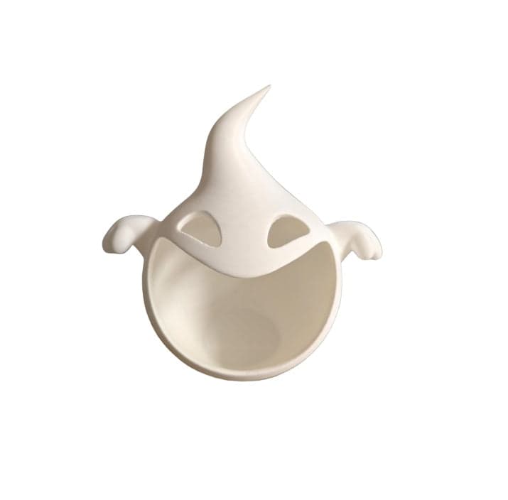 Scary Candy Ghost - Spooky Plastic Halloween Candy Holder and Decoration