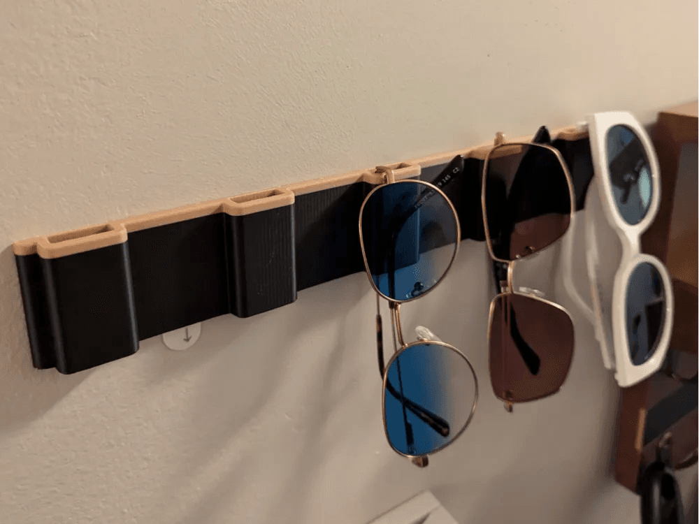 Glasses Wall Holder – Secure Eyewear Storage Rack for Home, Office, or Garage