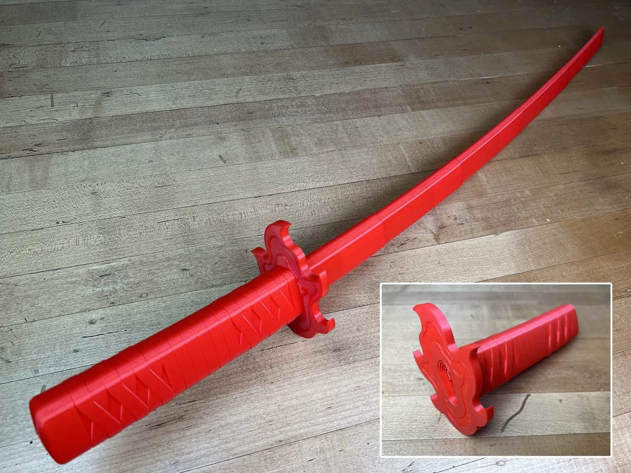Tanjiro’s 2nd Collapsing Katana-Iconic weapon from "Demon Slayer"