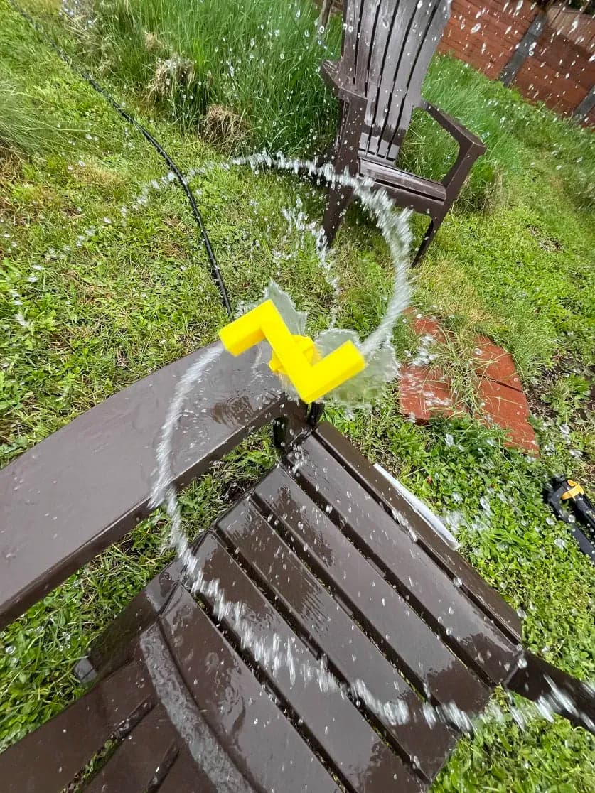Sprinkler Hose Attachment – Compatible with Gardena Quick Connect Systems