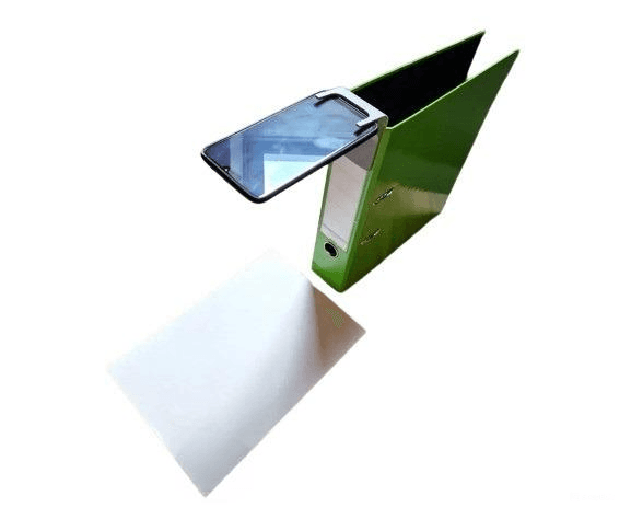 Smartphone Holder for Document Scanning and Video Making - Plastic Phone Holder