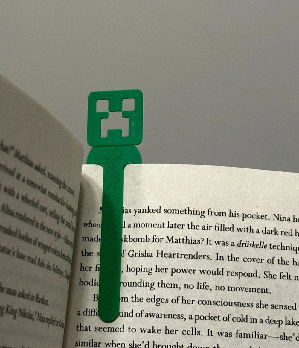 Bookmark - 3 Pcs Minecraft Bookmarks
