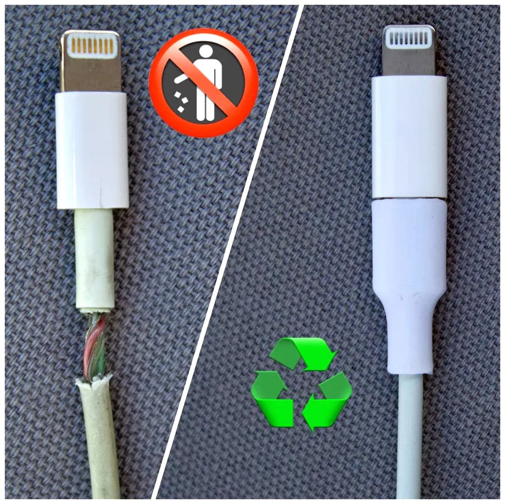 3 Pcs Cable Repair and Protector for Mobile Phone Charger –Rigid and Durable Fix