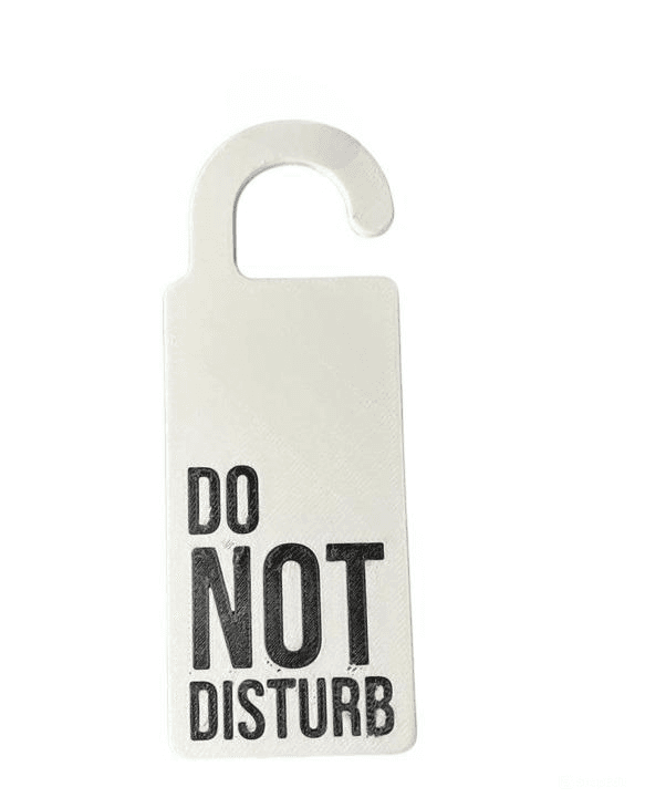Hotel Style Door Sign