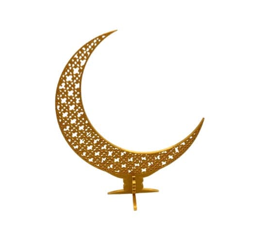 Ramadan Crescent Moon Table Decor