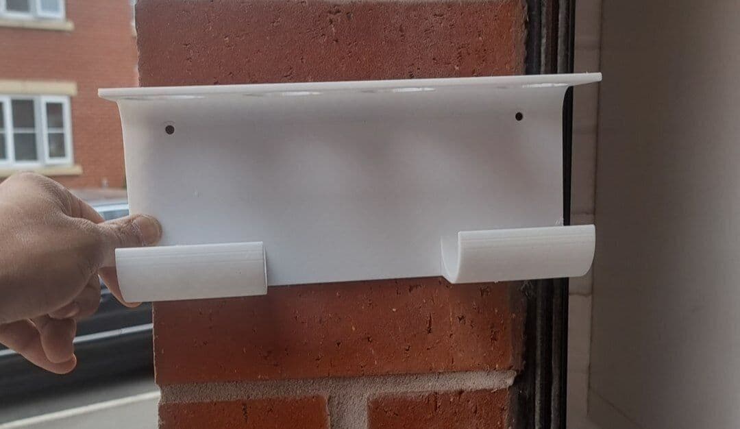 Dyson Airwrap Wall Organizer - Plastic Mount for Dyson Airwrap with Screw Holes