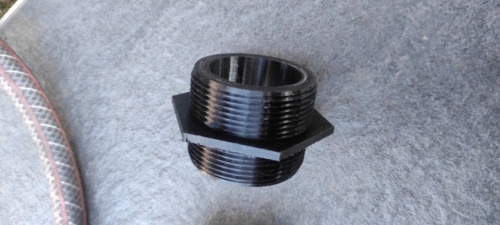 Pool Pipe 38mm Fitting: Secure Hose Connector for Pool Hose Maintenance