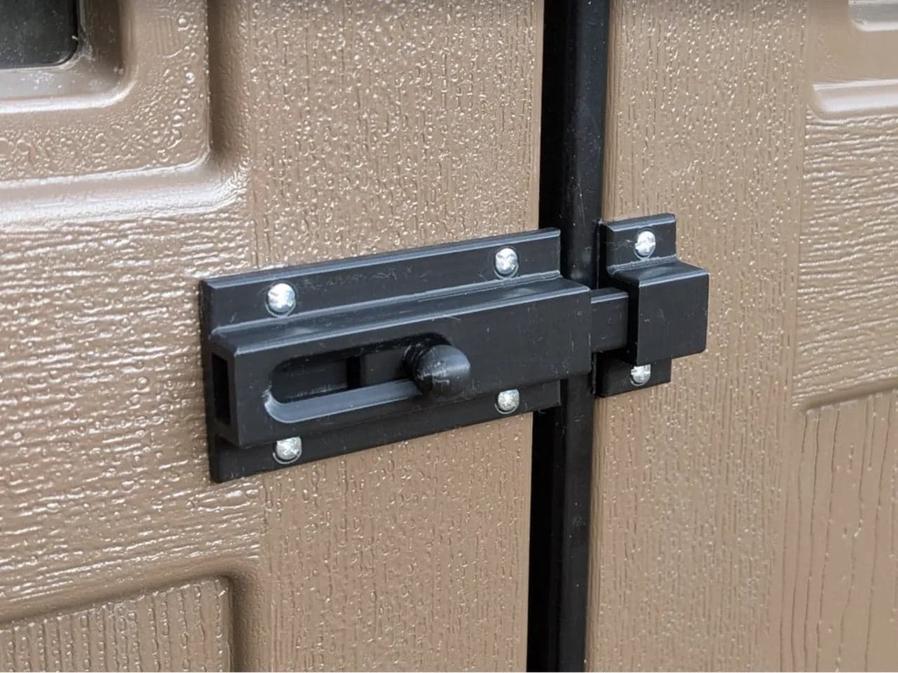 Sliding Door Bolt Lock – Secure Latch for Sheds, Cabinets, and Gates