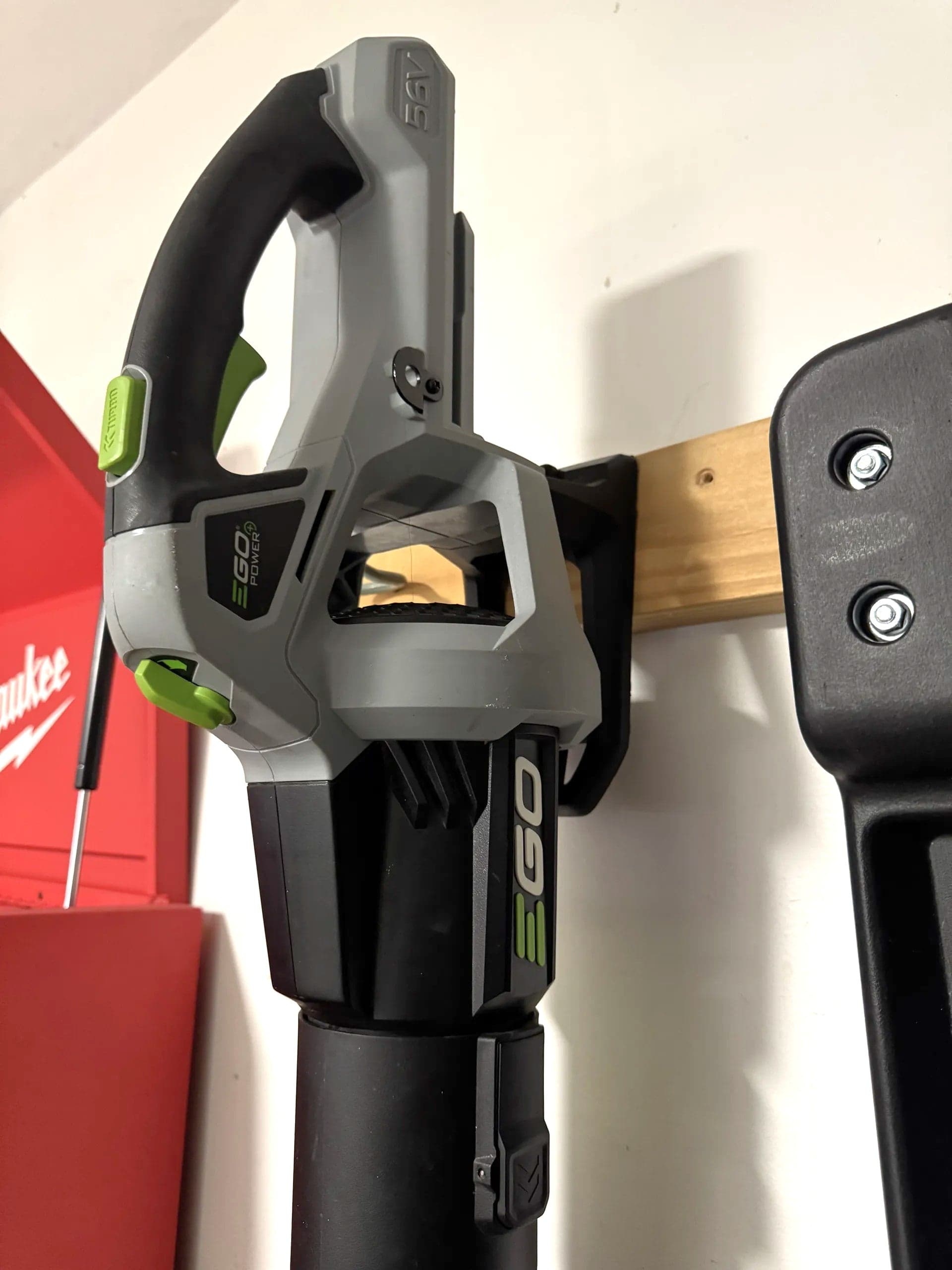 EGO 530 CFM Blower Wall Mount – Secure Storage Solution for Your Leaf Blower