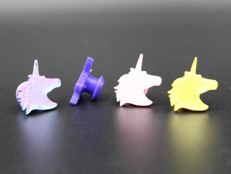 Plastic Unicorn Shoes Charms - Cute Unicorn Shoe Charms for Girls & Boys