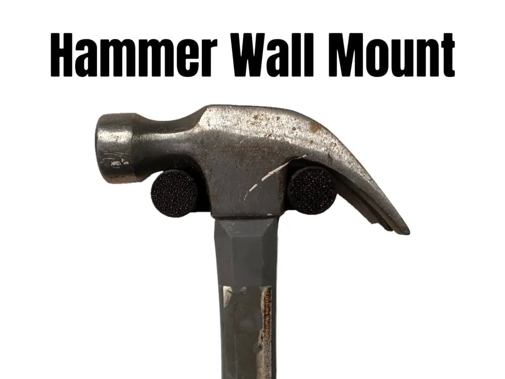 Hammer Wall Mount Holder – Secure Tool Storage by Snail