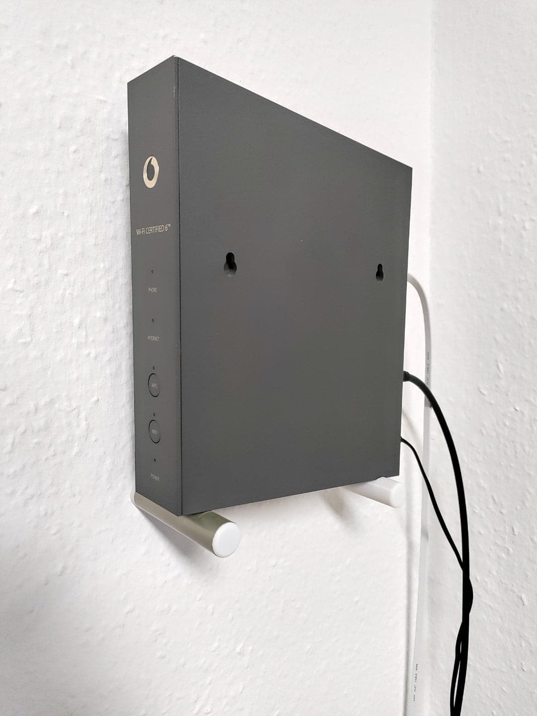 Minimalist Vodafone Router Wall Mount - Heavy Duty Storage Bracket for Router